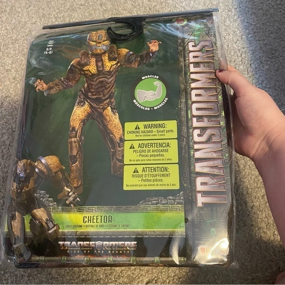 Transformers Cheetor Costume NEW Small or Medium or Large Halloween Kids